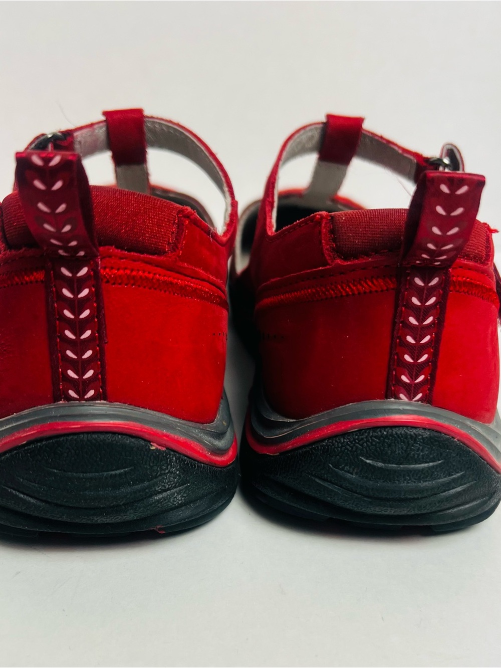JAMBU Women’s Sunkist Size 8 Red Leather Upper Shoes - Picture 6 of 14
